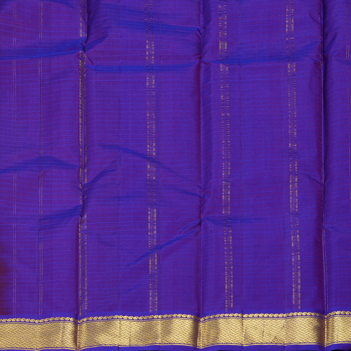 Hayagrivas Handloom Plum Purple Kanjivaram Silk Saree KBF206E1-42