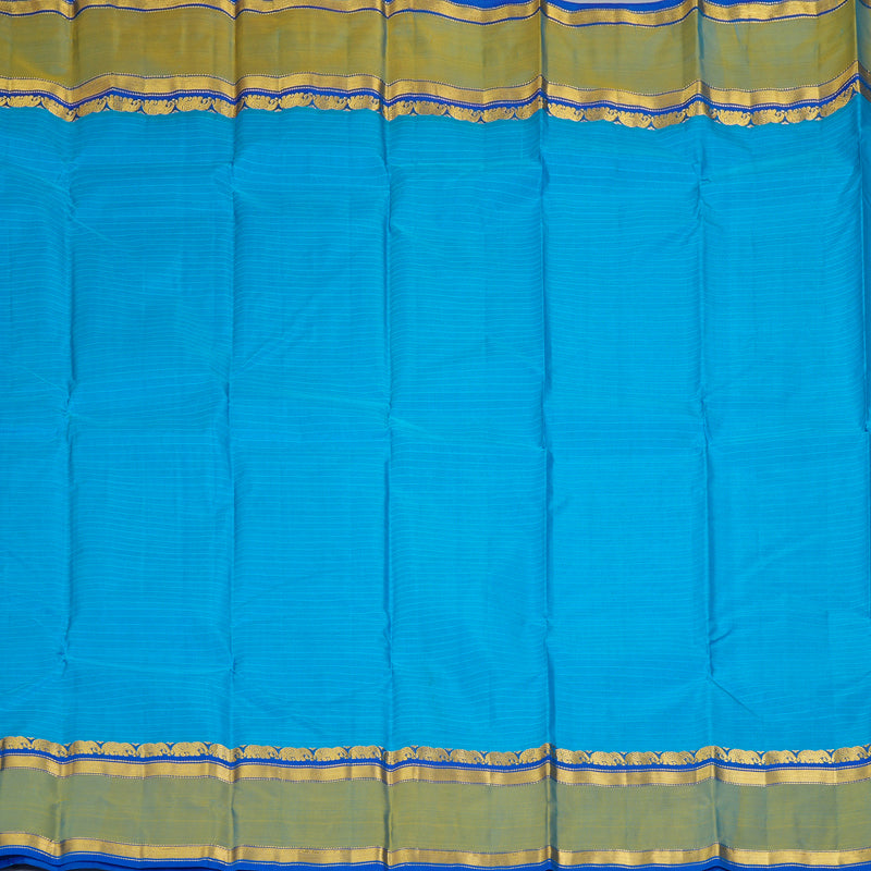 Hayagrivas Handloom Sky Blue Kanjivaram Silk Sareer KBF206E1-64