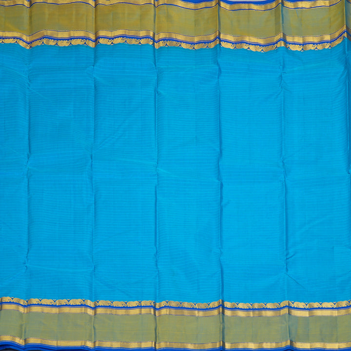 Hayagrivas Handloom Sky Blue Kanjivaram Silk Sareer KBF206E1-64