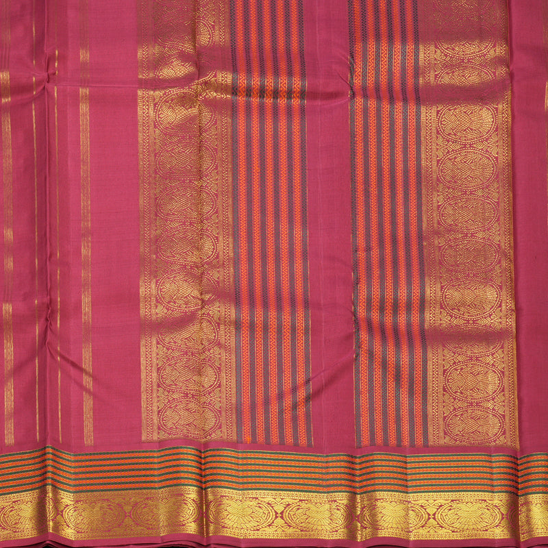 Hayagrivas Handloom Maroon Kanjivaram Silk Saree KBF209E2-1