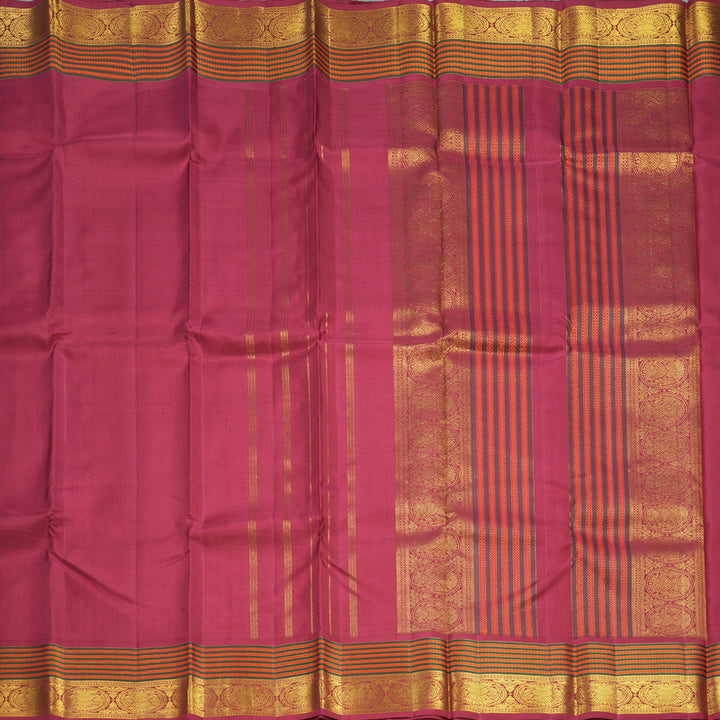 Hayagrivas Handloom Maroon Kanjivaram Silk Saree KBF209E2-1