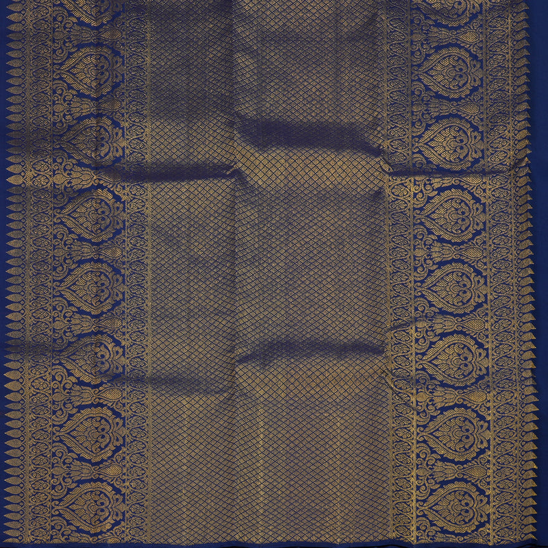 Hayagrivas Handloom Pink Kanjivaram Silk Saree KBF20D1-1