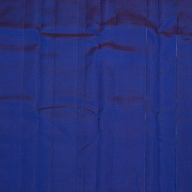 Hayagrivas Handloom Mayilkazhuthu Kanjivaram Silk Saree with Purplish-Blue Border KBF20D1-19