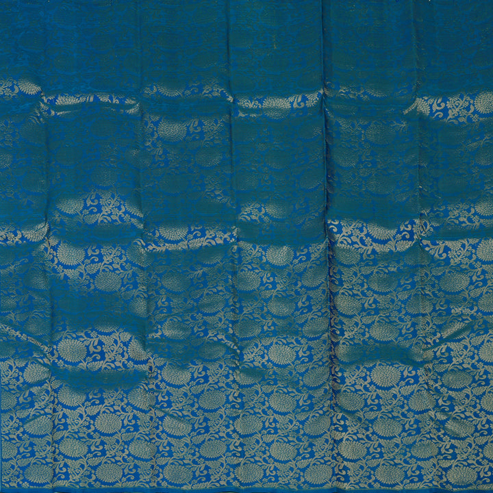 Hayagrivas Handloom Pastel Blue Kanjivaram Silk Saree KBF20D2-1