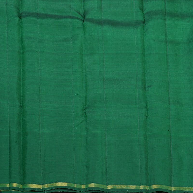 Hayagrivas Handloom Brown Kanjivaram Silk Saree KBF210E22-1