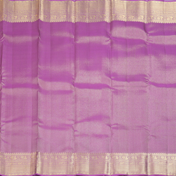 Hayagrivas Handloom Vadamalli Purple Kanjivaram Silk Saree KBF210E29-2