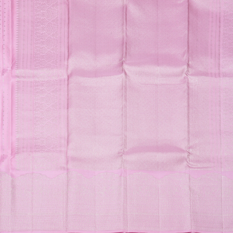 Hayagrivas Handloom Rose Pink Kanjivaram Silk Saree KBF210E31-1