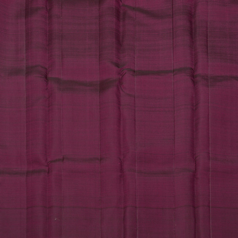 Hayagrivas Handloom Onion Pink Kanjivaram Silk Saree with Wine Purple Border KBF210E36-3