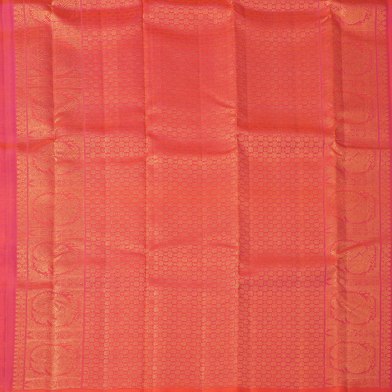 Hayagrivas Handloom Black Kanjivaram Silk Saree KBF210E38-1