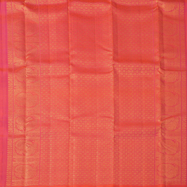 Hayagrivas Handloom Black Kanjivaram Silk Saree KBF210E38-1
