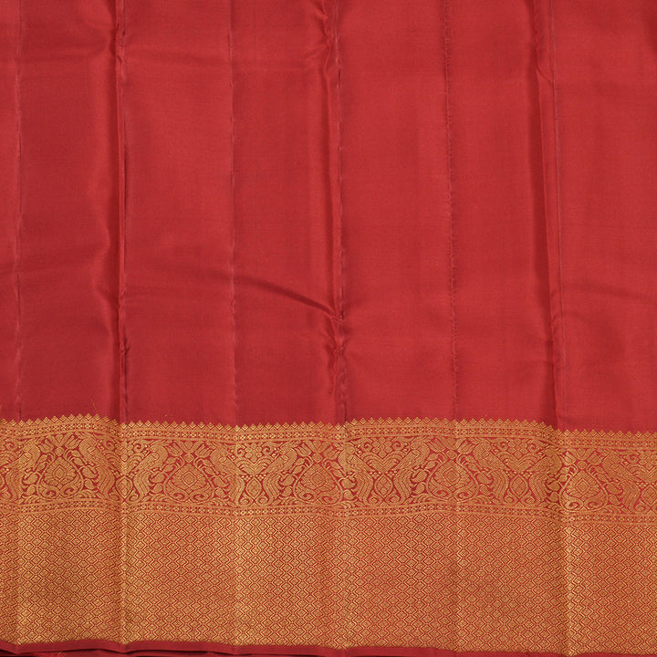 Hayagrivas Handloom Maroon Kanjivaram Silk Saree KBF210E39-1