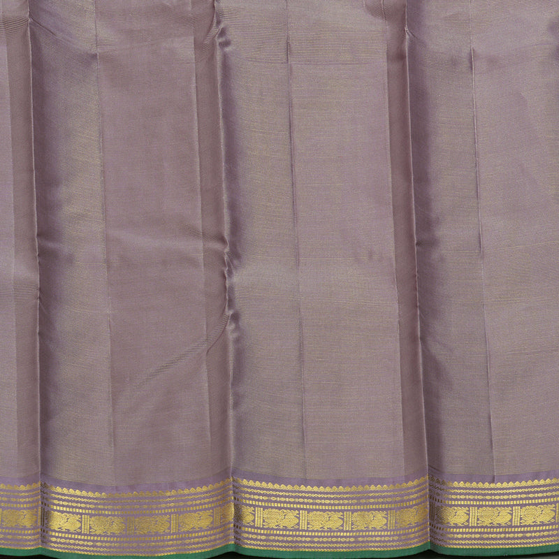 Hayagrivas Handloom Lilac Kanjivaram Silk Saree KBF211E18-1