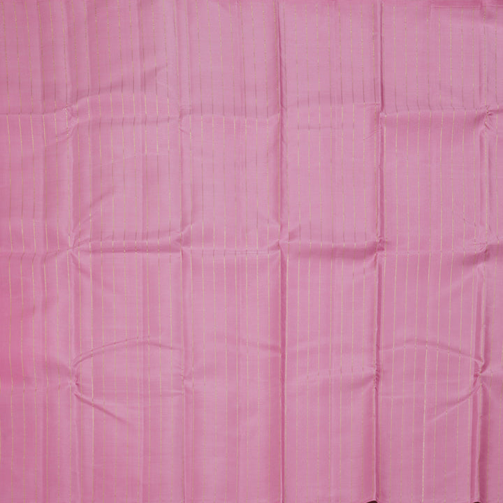 Hayagrivas Handloom Rose Pink Kanjivaram Silk Saree KBF211E22-1