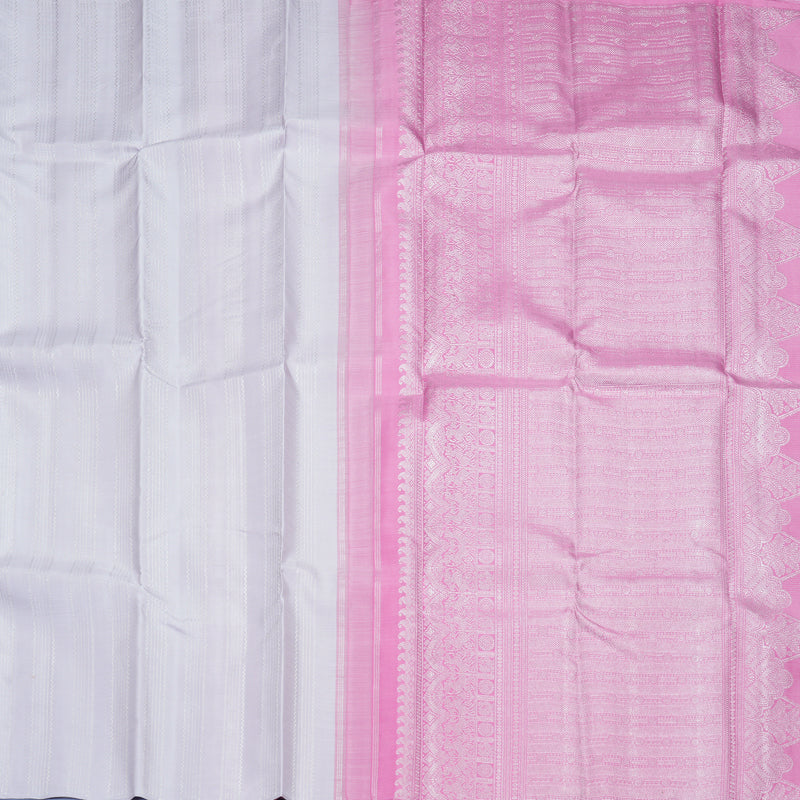 Hayagrivas Handloom Lilac Kanjivaram Silk Saree KBF211E29-1