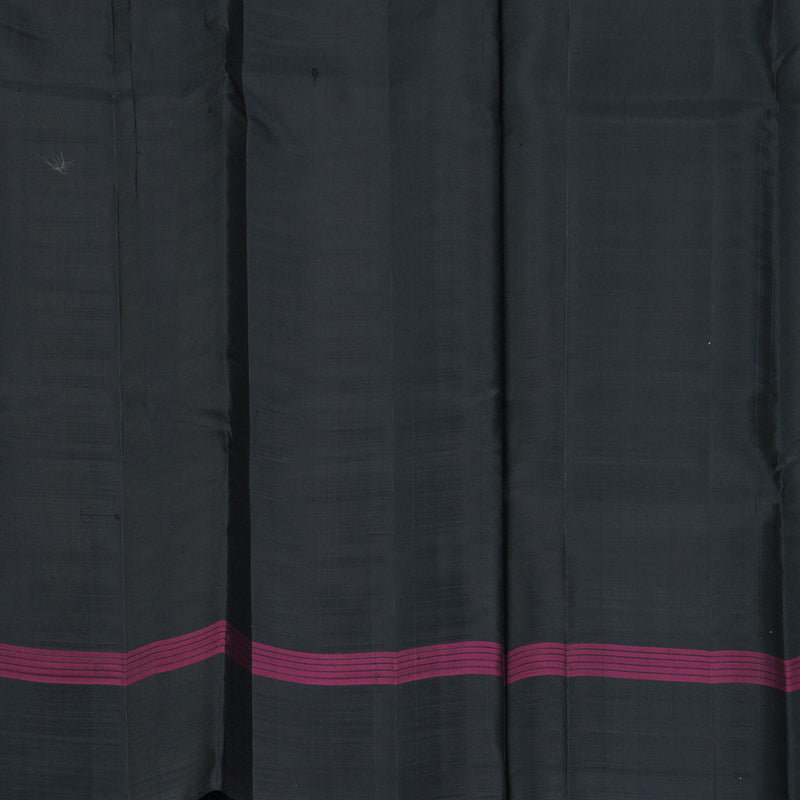 Hayagrivas Handloom Sandal Kanjivaram Silk Saree with Ganga Jamuna Border KBF224E4-1
