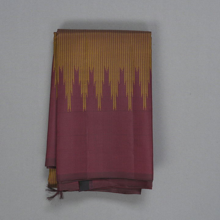 Hayagrivas Handloom Honey Shade Kanjivaram Silk Saree KBF224E9-7
