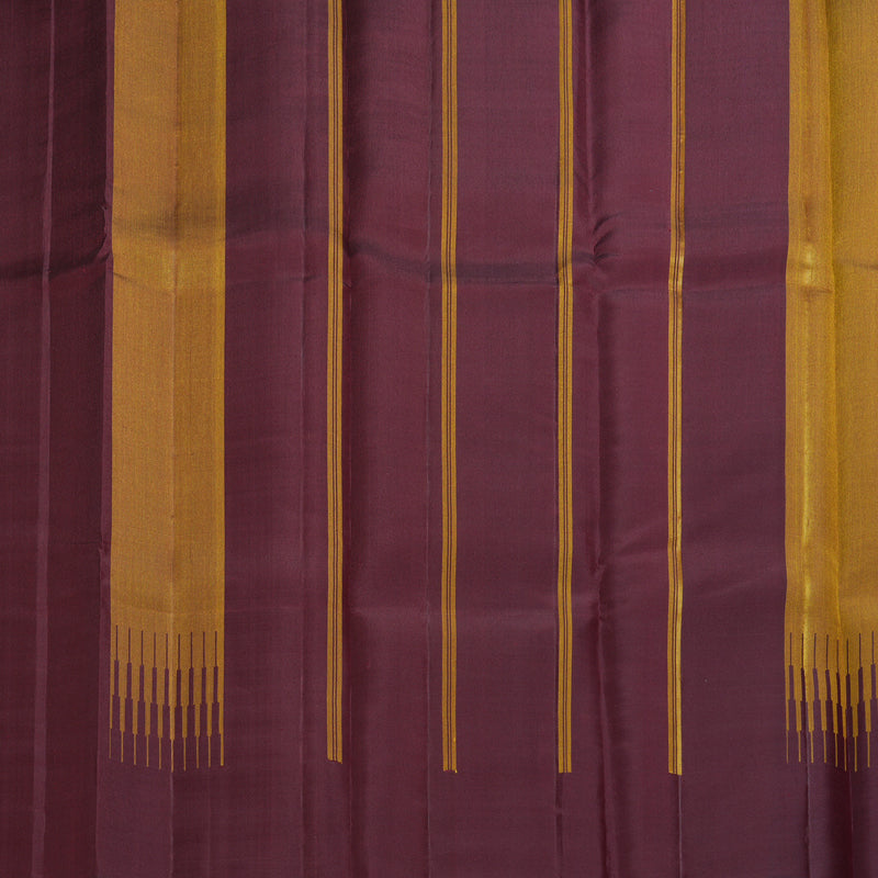 Hayagrivas Handloom Honey Shade Kanjivaram Silk Saree KBF224E9-7