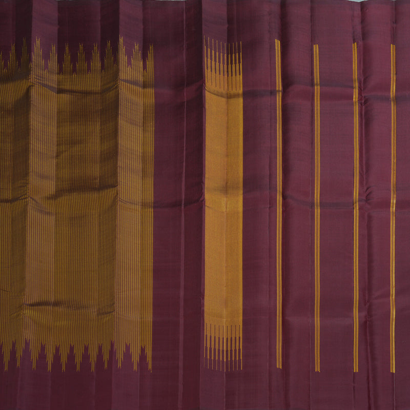 Hayagrivas Handloom Honey Shade Kanjivaram Silk Saree KBF224E9-7