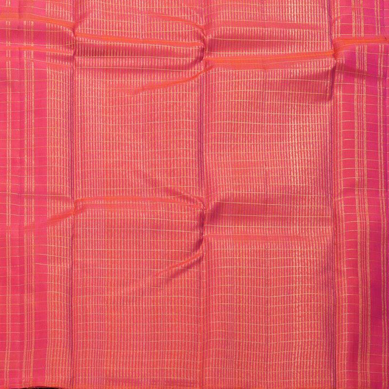Hayagrivas Handloom Multicolour Checks Kanjivaram Silk Saree KBF228E1-1