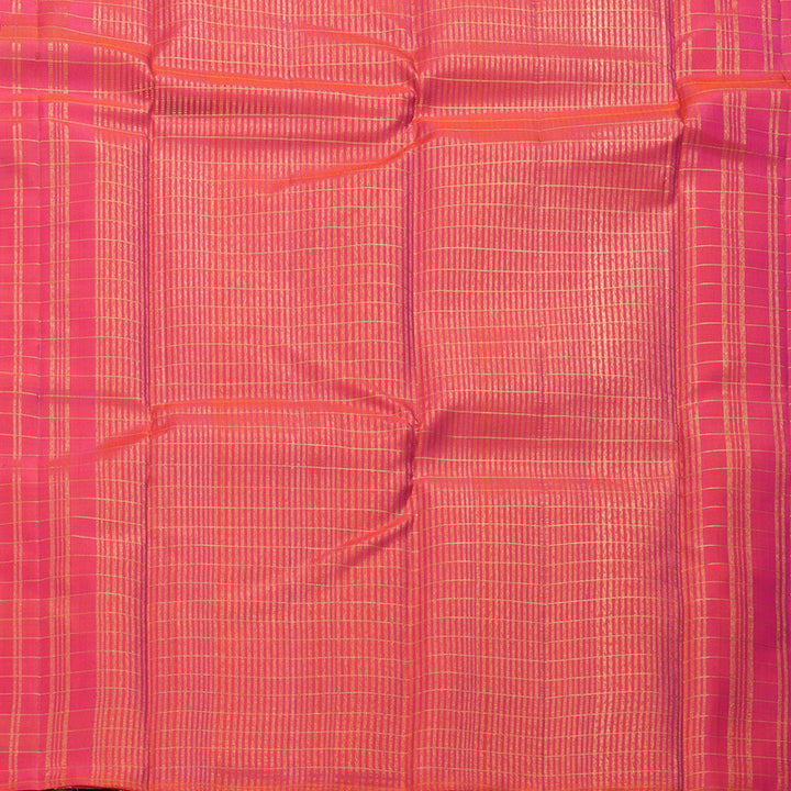 Hayagrivas Handloom Multicolour Checks Kanjivaram Silk Saree KBF228E1-1
