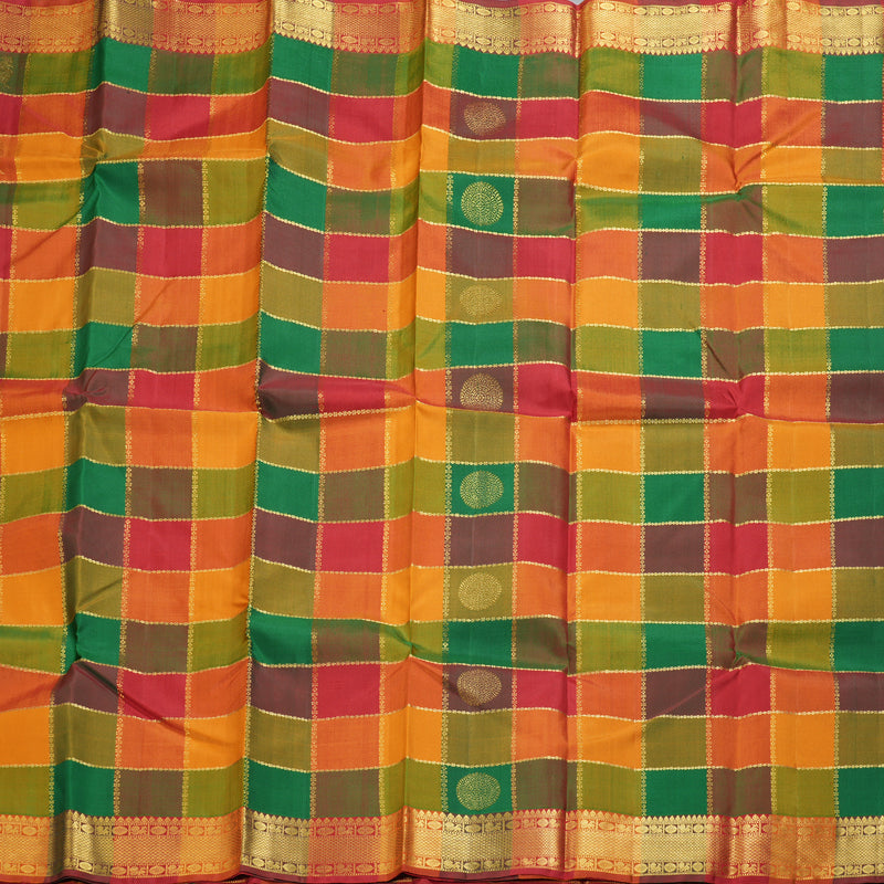 Hayagrivas Handloom Paalum Pazhamum Kanjivaram Silk Saree KBF228E4-1