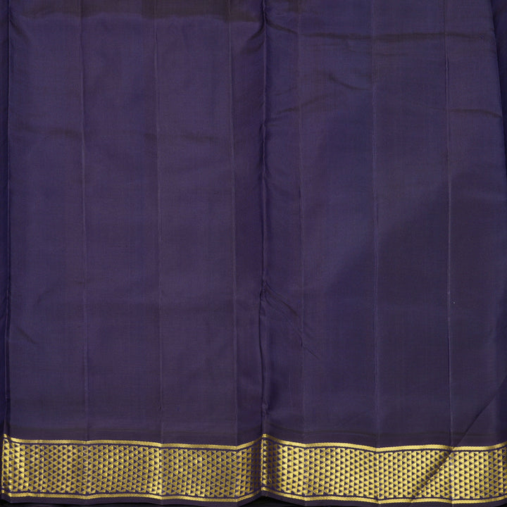 Hayagrivas Handloom Mambazham Orange Ten Yards Silk Saree KBF231E9-1