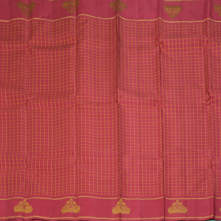 Hayagrivas Handloom Maroon Kanjivaram Silk Saree KBF249E2-1