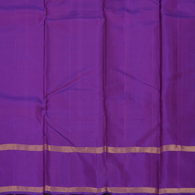 Hayagrivas Handloom Purple Kanjivaram Silk Saree KBF249E7-1