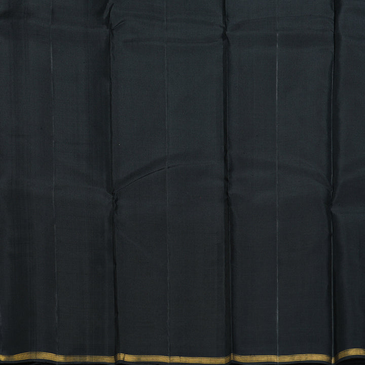 Hayagrivas Handloom Black Kanjivaram Silk Saree KBF249E7-2