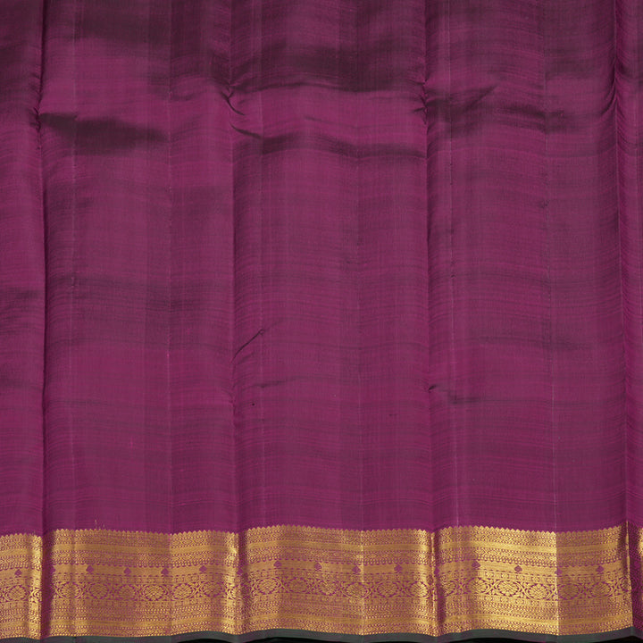 Hayagrivas Handloom Violet Kanjivaram Silk Saree KBF24D1-28