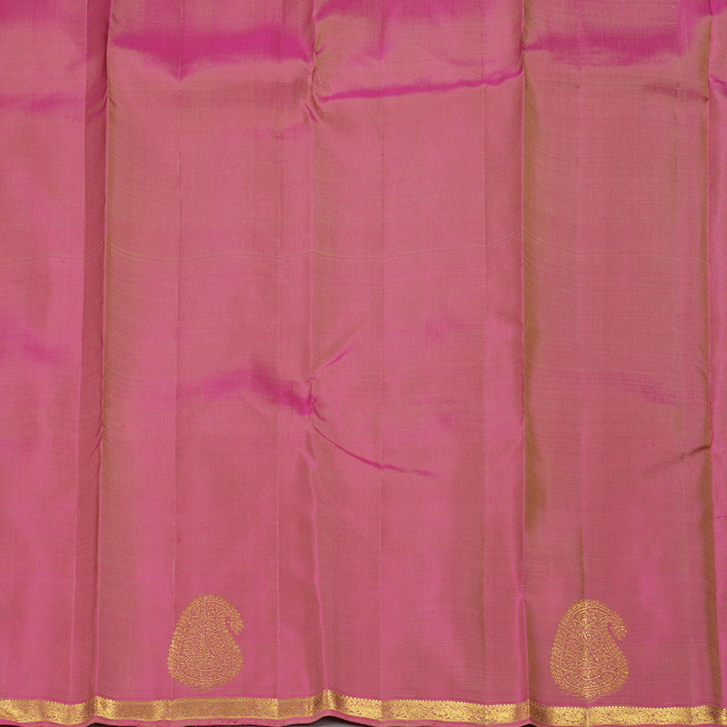 Hayagrivas Handloom Beige Kanjivaram Silk Saree KBF251E4-1