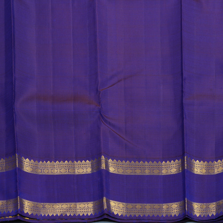 Hayagrivas Handloom Pink Kanjivaram Silk Saree with MS Blue Border KBF254E1-1