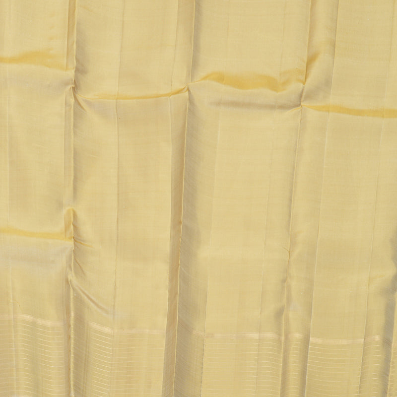 Hayagrivas Handloom Beige Kanjivaram Silk Saree KBF257E17-1