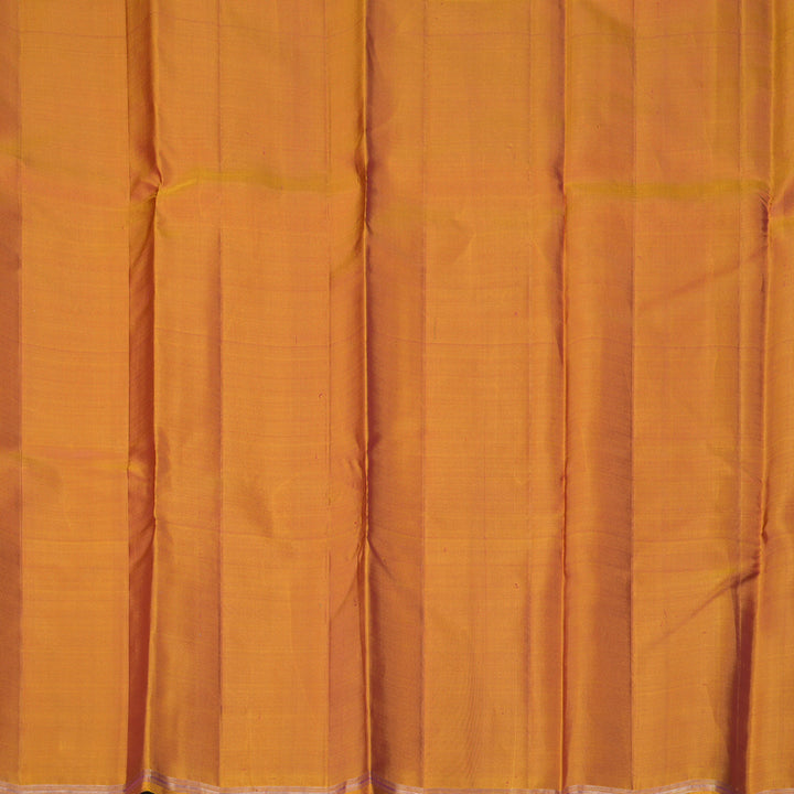 Hayagrivas Handloom Sunset Orange Kanjivaram Silk Saree KBF257E24-1