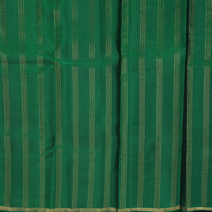 Hayagrivas Handloom Deep Snuff Kanjivaram Silk Saree KBF257E24-5
