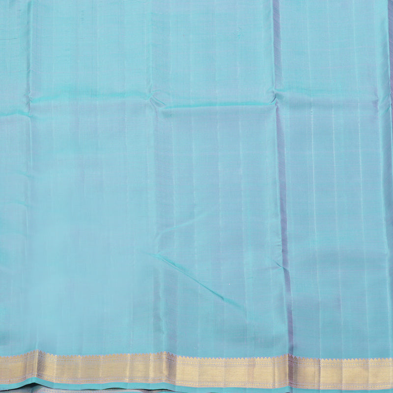 Hayagrivas Handloom Dual Tone (Sky Blue & Pink) Kanjivaram Silk Saree KBF262E5-1