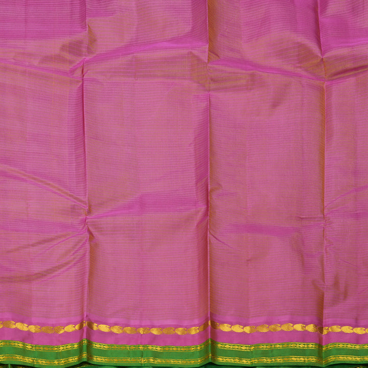Hayagrivas Handloom Light Green Kanjivaram Silk Saree KBF269E1-42