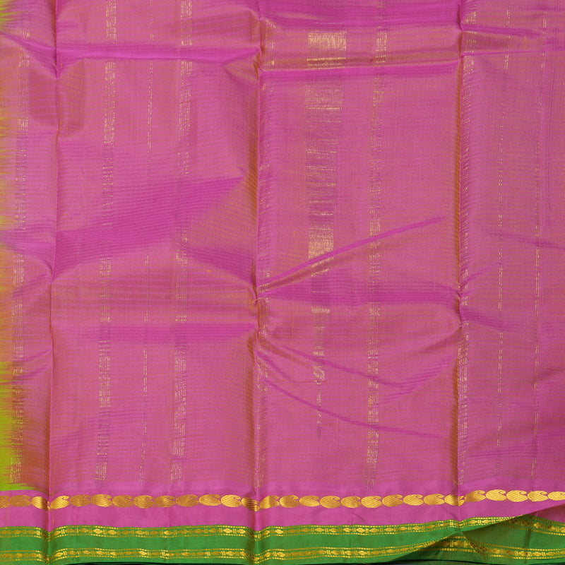 Hayagrivas Handloom Light Green Kanjivaram Silk Saree KBF269E1-42