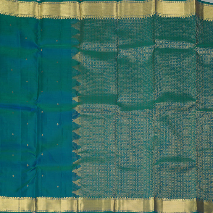 Hayagrivas Handloom Mayilkazhuthu Kanjivaram Silk Saree KBF276E1-4