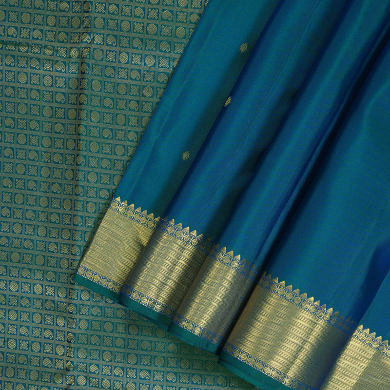 Hayagrivas Handloom Mayilkazhuthu Kanjivaram Silk Saree KBF276E1-4