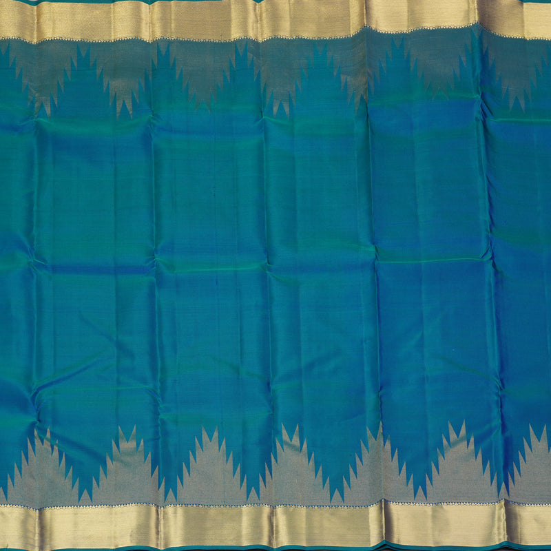 Hayagrivas Handloom Mayilkazhuthu Kanjivaram Silk Saree KBF277E3-2