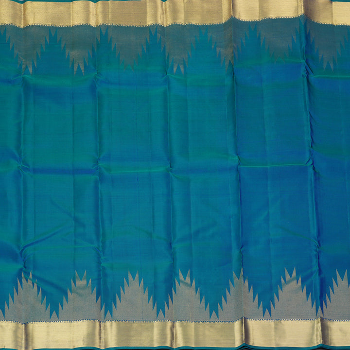 Hayagrivas Handloom Mayilkazhuthu Kanjivaram Silk Saree KBF277E3-2