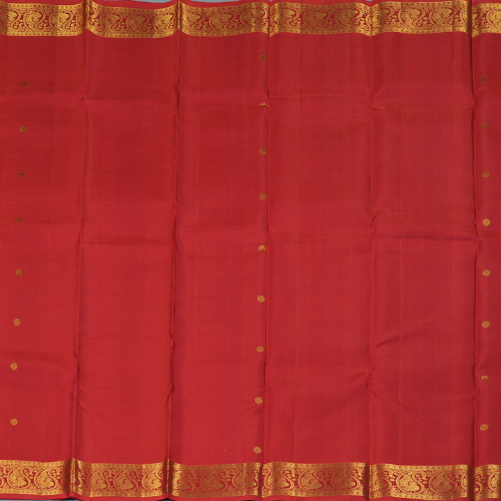 Hayagrivas Handloom Red Kanjivaram Silk Saree KBF284E4-3