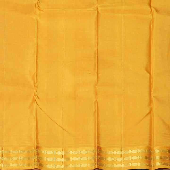 Hayagrivas Handloom Cream Kanjivaram Silk Saree with Ganga Jamuna Border KBF284E5-1