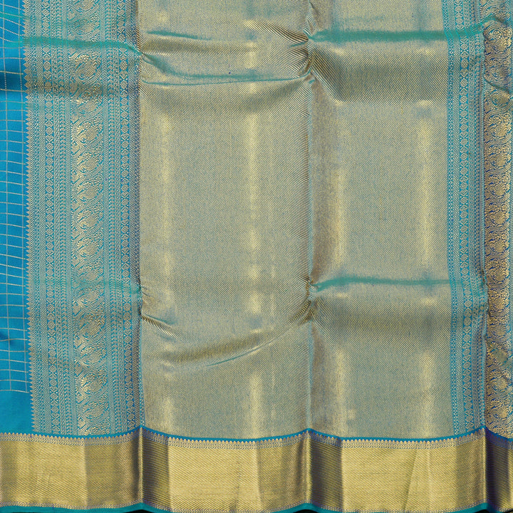 Hayagrivas Handloom Mayilkazhuthu Kanjivaram Silk Saree KBF285E8-2