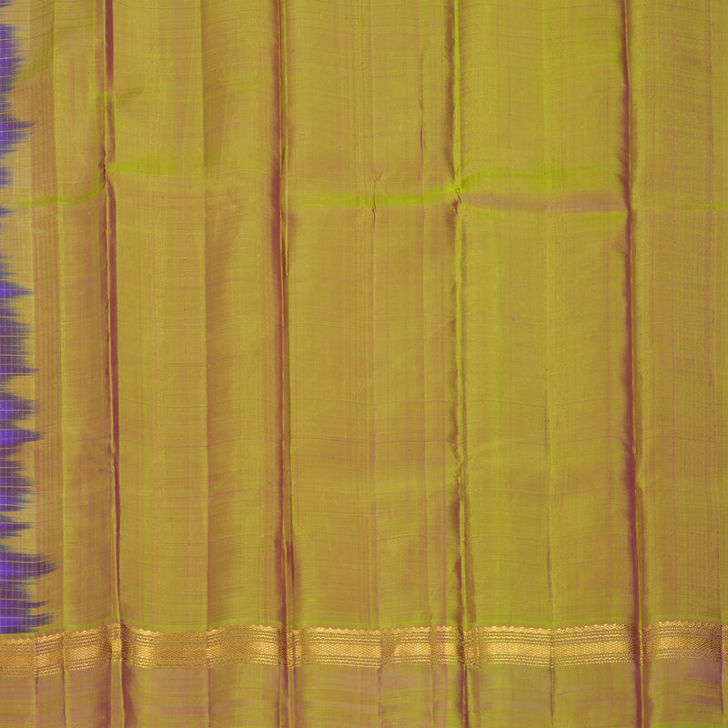 Hayagrivas Handloom Purple Kanjivaram Silk Saree with Manthalir Border KBF286E8-12
