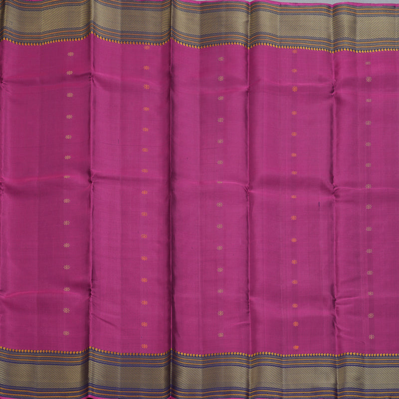 Hayagrivas Handloom Pinkish-Purple Kanjivaram Silk Saree KBF287E13-2