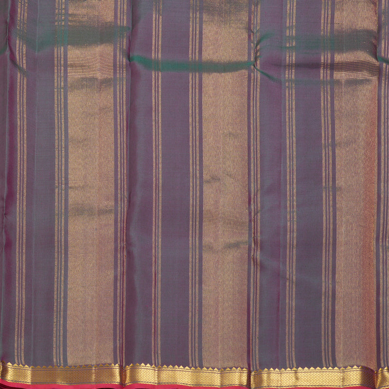 Hayagrivas Handloom Orangish-Pink Kanjivaram Silk Saree KBF290E1-1