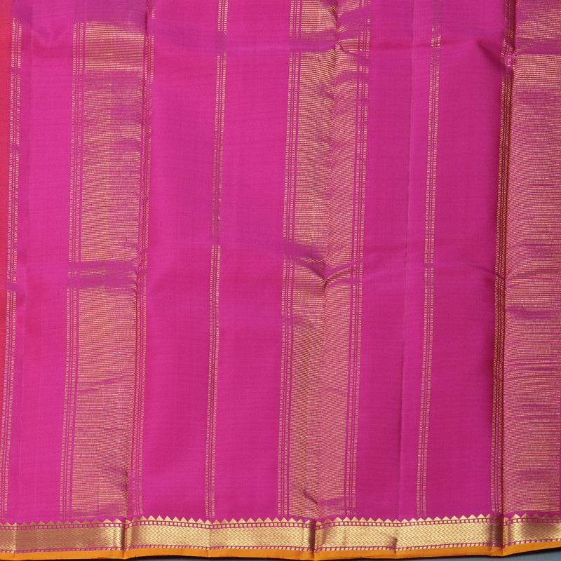Hayagrivas Handloom Red Kanjivaram Silk Saree KBF290E1-6