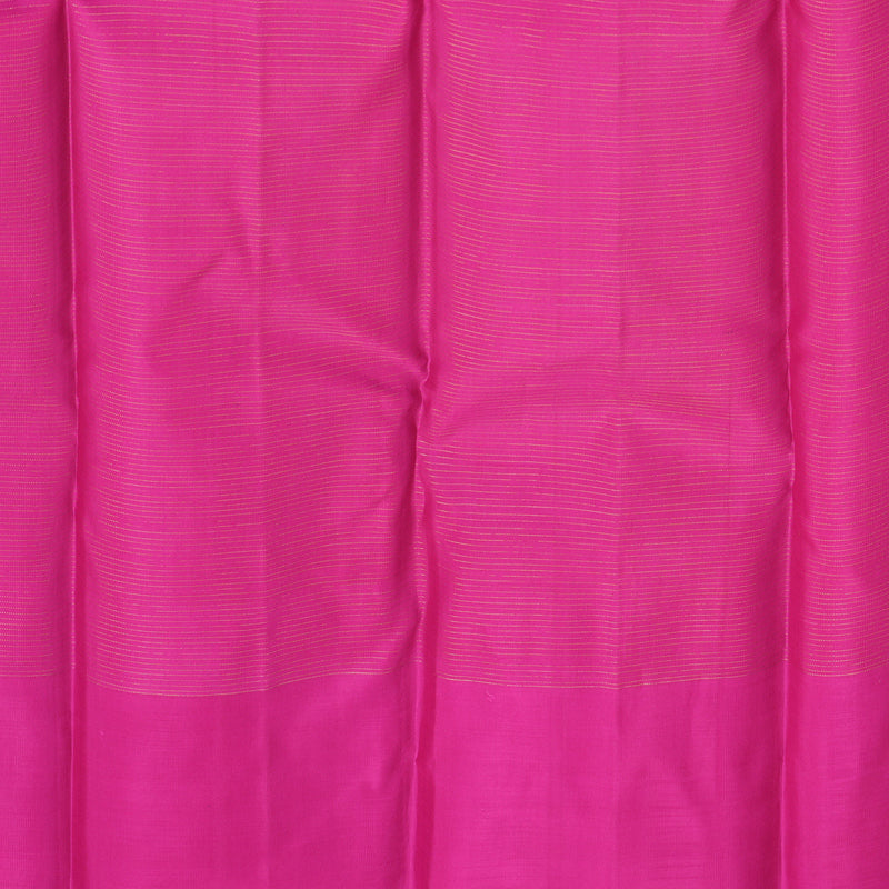 Hayagrivas Handloom Yellow Kanjivaram Silk Saree with Multicolour Border KBF295E12-1